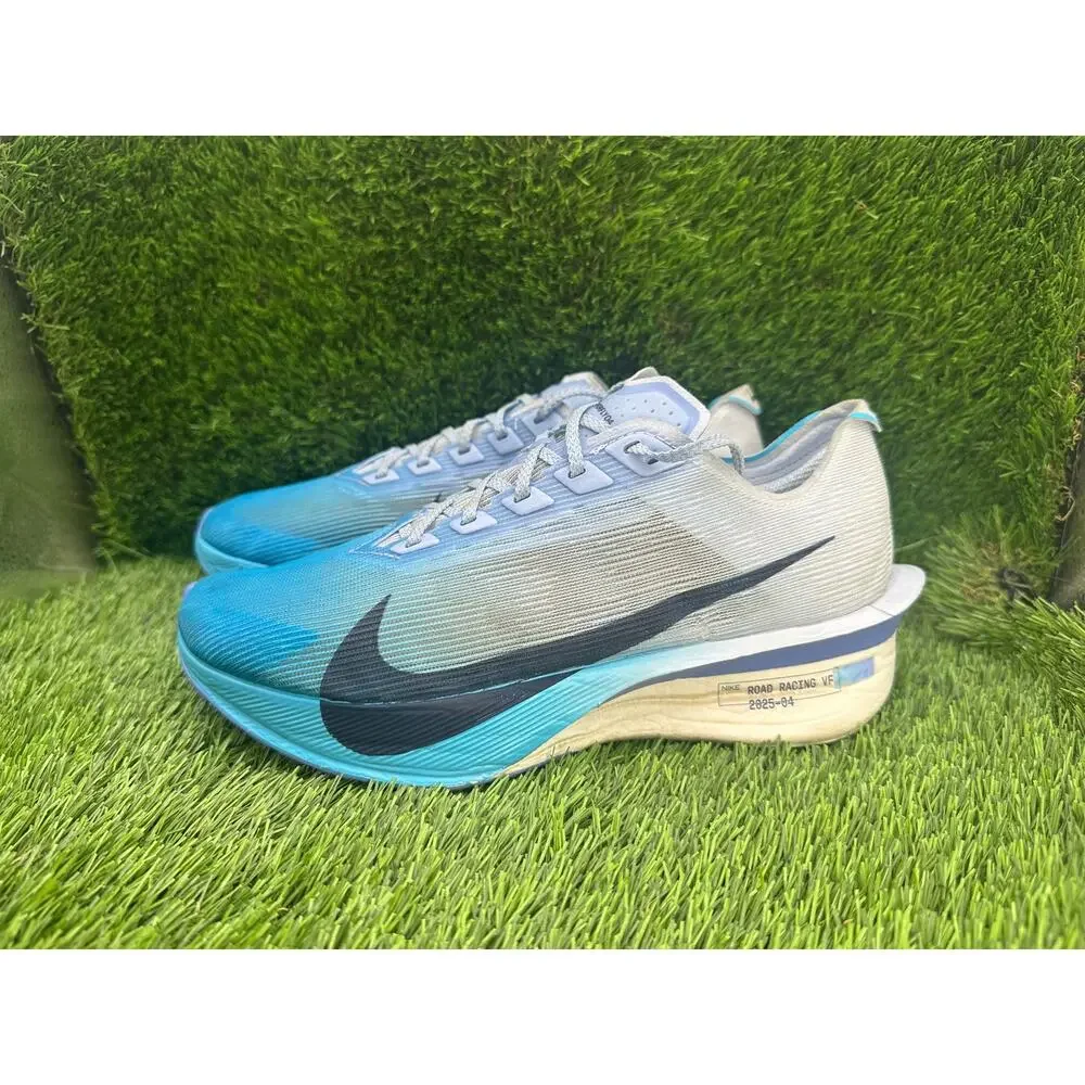 Nike Vaporfly 4 HF6412-114 Athletic Sneaker Womens 8.5 Blue Mesh Gym Road Racing